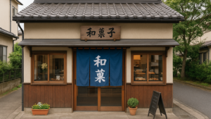架空の店舗外観