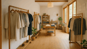 架空の店内の様子