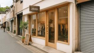 架空の店舗外観
