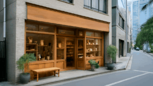 架空の店舗外観