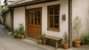 架空の店舗外観