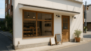 架空の店舗外観