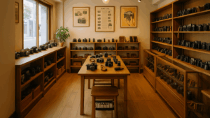 架空の店内の様子