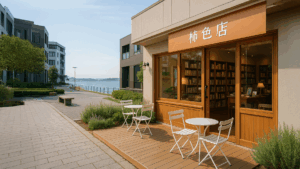 架空の店舗外観