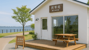 架空の店舗外観