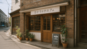 架空の店舗外観