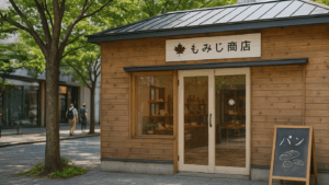 架空の店舗外観
